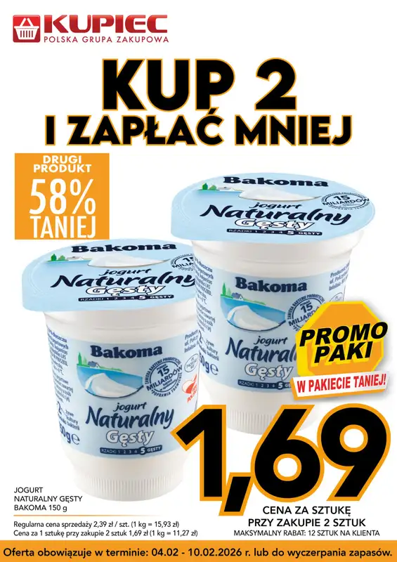 Kupiec - gazetka promocyjna Promopaki   - strona 3