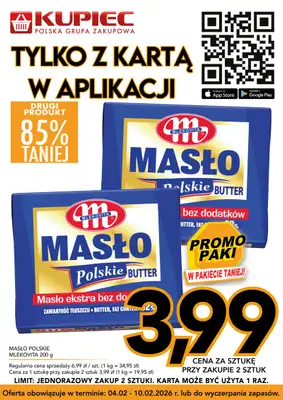 Kupiec - gazetka promocyjna Promopaki od środy 04.02 do wtorku 10.02