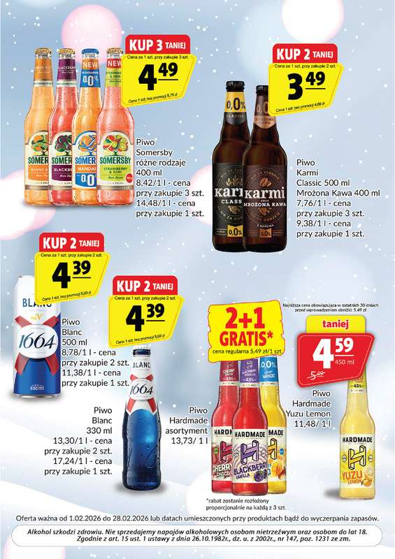Prim Market - gazetka promocyjna Gazetka alkoholowa od środy 04.02 do soboty 28.02 - strona 10
