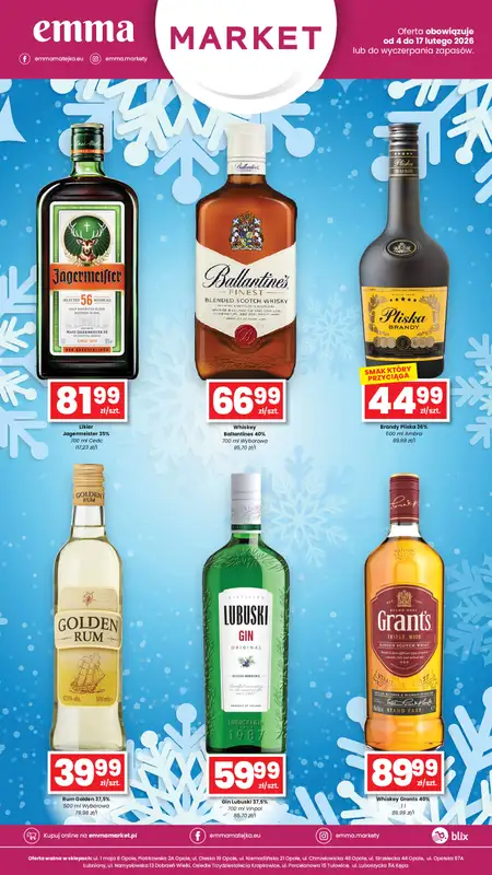 emma MARKET - gazetka promocyjna Ulotka alkoholowa od środy 04.02 do wtorku 17.02 - strona 3