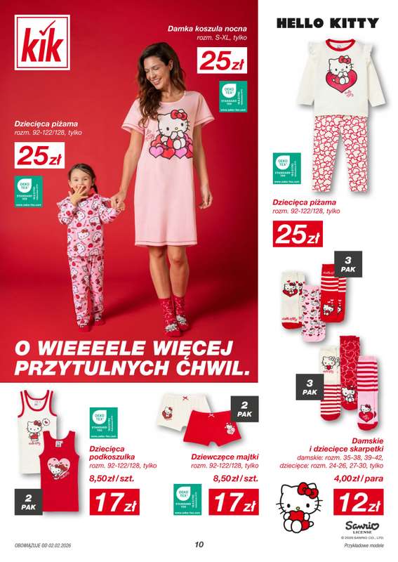KiK - gazetka promocyjna Gazetka  do niedzieli 22.02 - strona 10