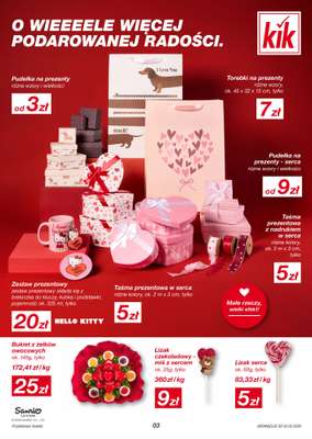 KiK - gazetka promocyjna Gazetka  do niedzieli 22.02 - strona 3