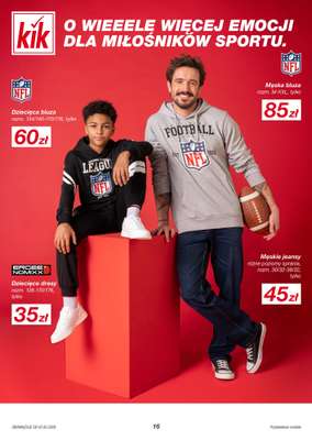 KiK - gazetka promocyjna Gazetka  do niedzieli 22.02 - strona 16
