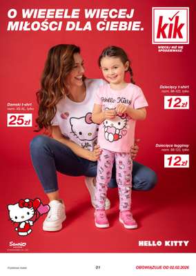 KiK - gazetka promocyjna Gazetka  do niedzieli 22.02