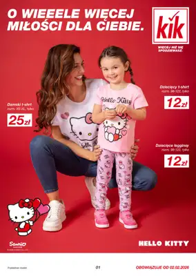 KiK - gazetka promocyjna Gazetka  do niedzieli 22.02