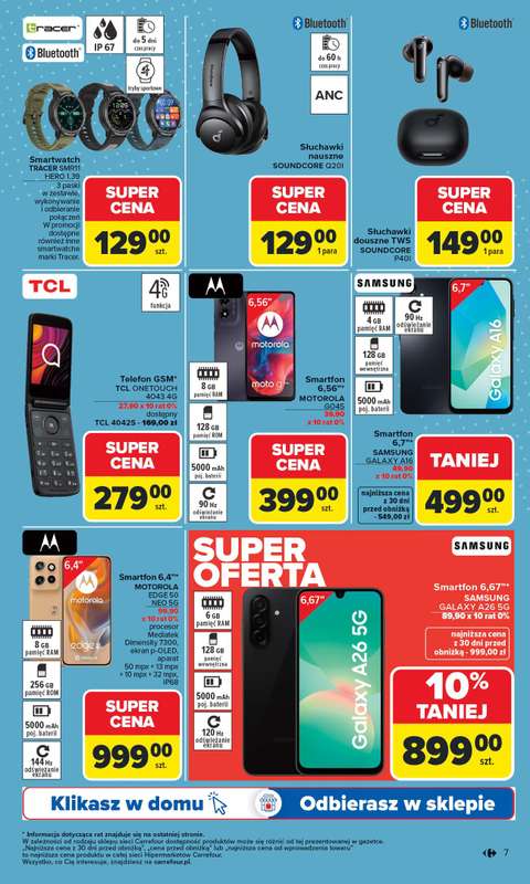 Carrefour - gazetka promocyjna Gazetka Multimedia od poniedziałku od poniedziałku 02.02 do soboty 21.02 - strona 7