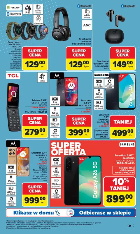 Carrefour - gazetka promocyjna Gazetka Multimedia od poniedziałku od poniedziałku 02.02 do soboty 21.02 - strona 7