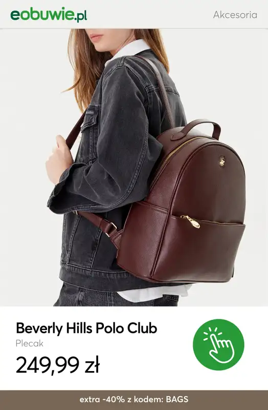 eobuwie.pl - gazetka promocyjna Do -40% na torebki i plecaki, na koszyk od 299 zł od środy 04.02 do niedzieli 15.02 - strona 10