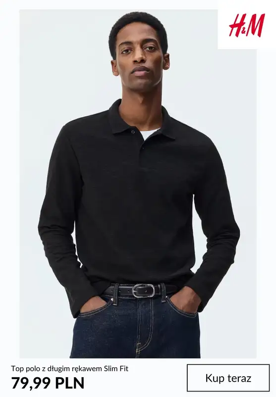 H&M - gazetka promocyjna SWETRY męskie od środy 04.02  - strona 10