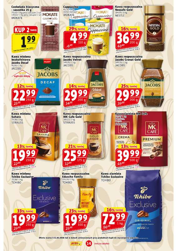 Prim Market - gazetka promocyjna Gazetka od czwartku 05.02 do środy 11.02 - strona 14