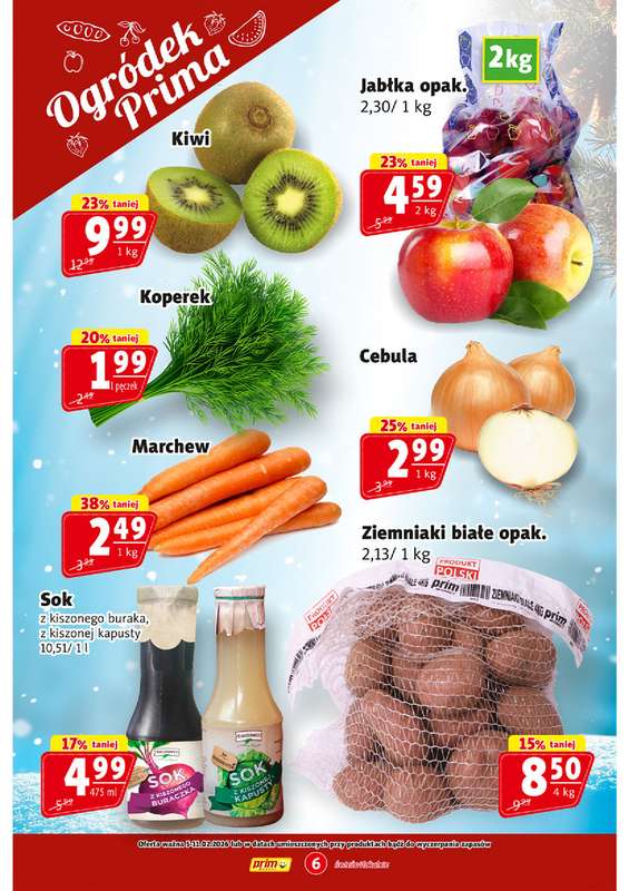 Prim Market - gazetka promocyjna Gazetka od czwartku 05.02 do środy 11.02 - strona 6