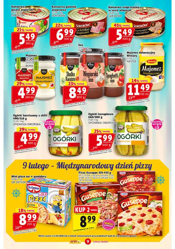 Prim Market - gazetka promocyjna Gazetka od czwartku 05.02 do środy 11.02 - strona 9