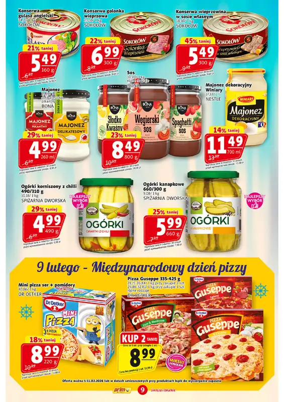 Prim Market - gazetka promocyjna Gazetka od czwartku 05.02 do środy 11.02 - strona 9