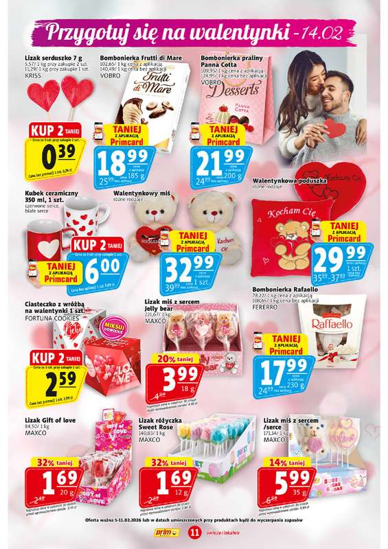 Prim Market - gazetka promocyjna Gazetka od czwartku 05.02 do środy 11.02 - strona 11