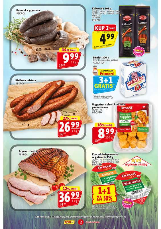 Prim Market - gazetka promocyjna Gazetka od czwartku 05.02 do środy 11.02 - strona 2