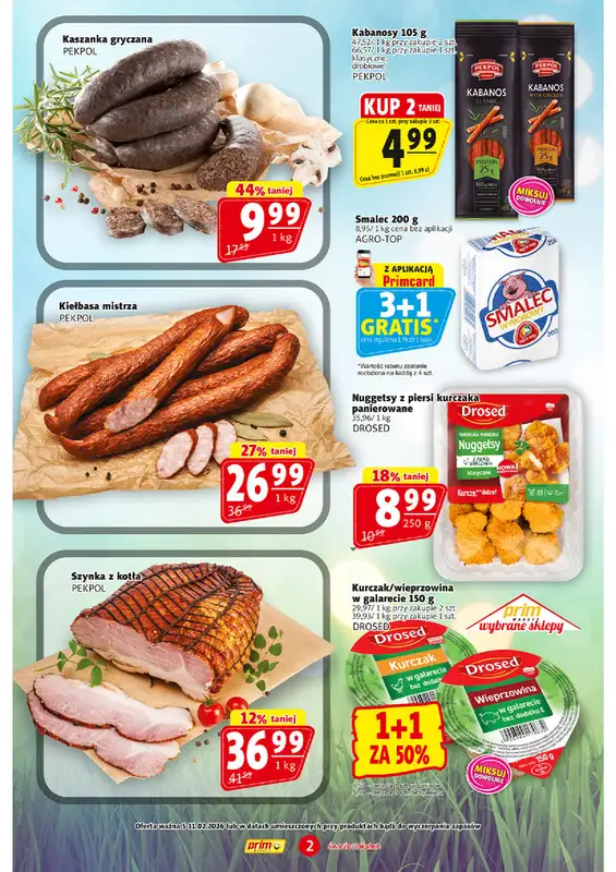 Prim Market - gazetka promocyjna Gazetka od czwartku 05.02 do środy 11.02 - strona 2