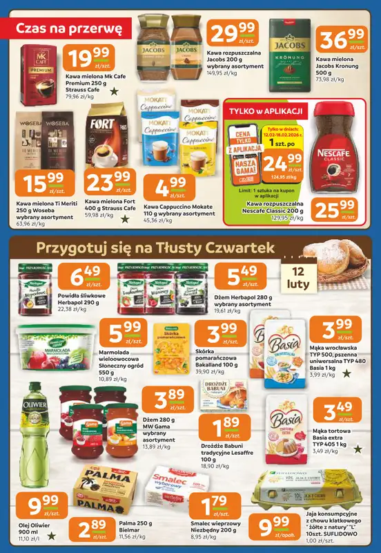 Społem Częstochowa - gazetka promocyjna Gazetka od czwartku 12.02 do wtorku 24.02 - strona 6