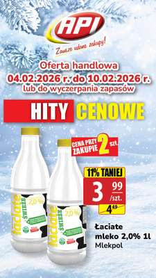 Łaciate mleko 2,0% 1l