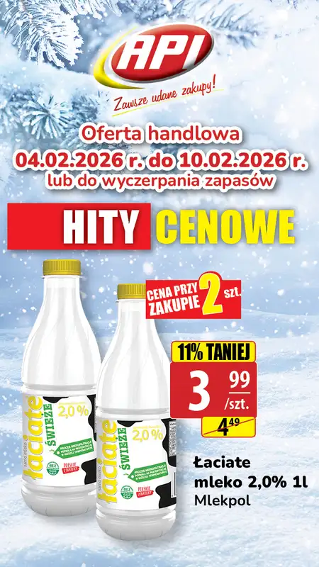 API Market - gazetka promocyjna Hity cenowe od środy 04.02 do wtorku 10.02 - strona 3