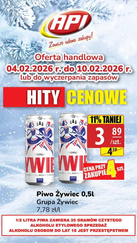 API Market - gazetka promocyjna Hity cenowe od środy 04.02 do wtorku 10.02 - strona 5