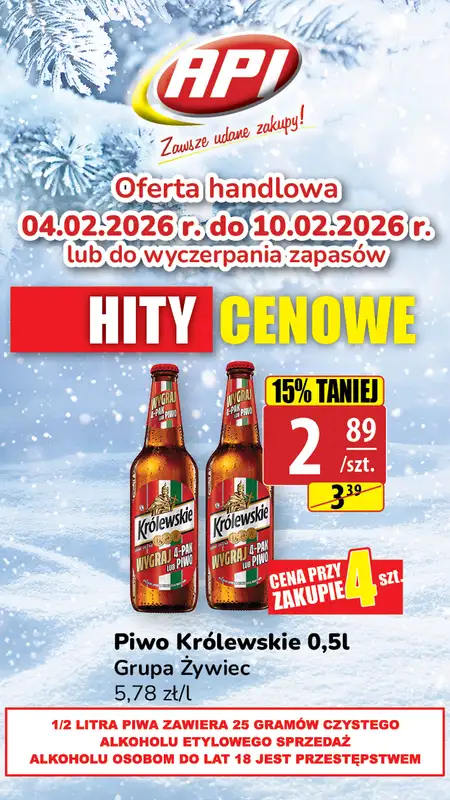 API Market - gazetka promocyjna Hity cenowe od środy 04.02 do wtorku 10.02 - strona 6