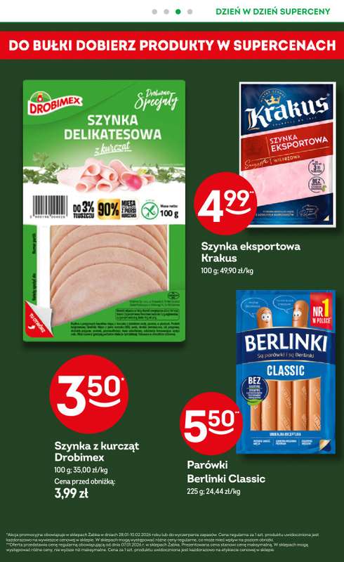 Żabka - gazetka promocyjna Gazetka Spożywcza od środy 28.01 do wtorku 10.02 - strona 6