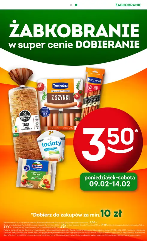 Żabka - gazetka promocyjna Gazetka Spożywcza od środy 28.01 do wtorku 10.02 - strona 3