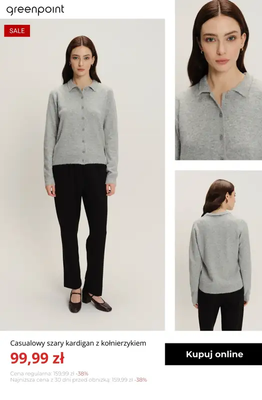 Greenpoint - gazetka promocyjna Swetry w supercenach – już od 39,99 zł od środy 04.02  - strona 3