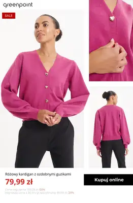 Greenpoint - gazetka promocyjna Swetry w supercenach – już od 39,99 zł od środy 04.02  - strona 9