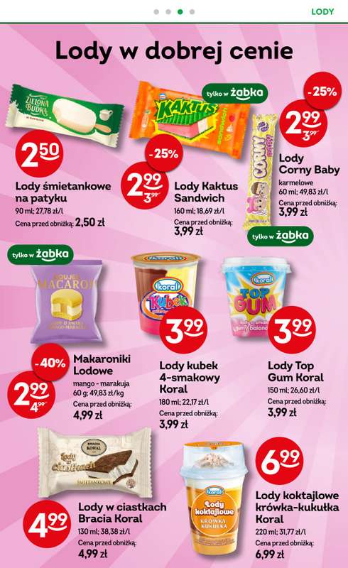 Żabka - gazetka promocyjna Gazetka od środy 28.01 do wtorku 10.02 - strona 62