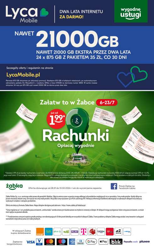 Żabka - gazetka promocyjna Gazetka od środy 28.01 do wtorku 10.02 - strona 66