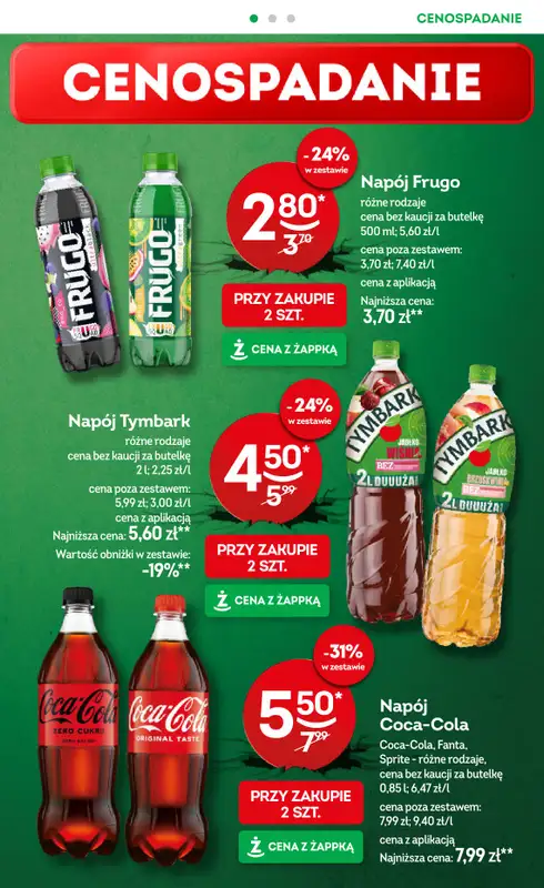 Żabka - gazetka promocyjna Gazetka od środy 28.01 do wtorku 10.02 - strona 15