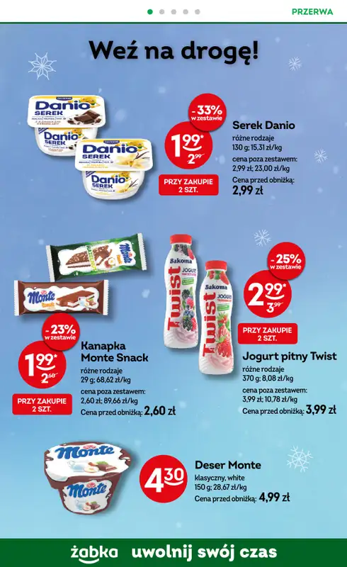 Żabka - gazetka promocyjna Gazetka od środy 28.01 do wtorku 10.02 - strona 50