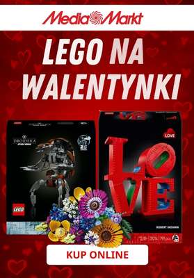 Media Markt - gazetka promocyjna LEGO na Walentynki od środy 04.02 do soboty 14.02