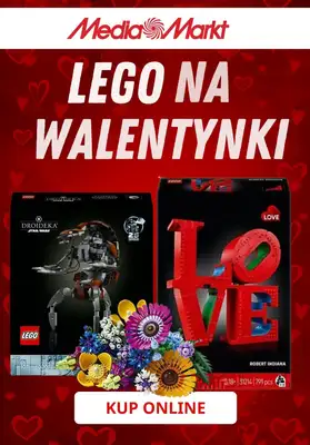 Media Markt - gazetka promocyjna LEGO na Walentynki od środy 04.02 do soboty 14.02