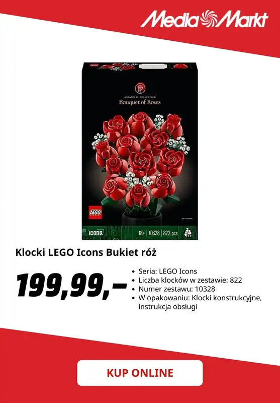 Media Markt - gazetka promocyjna LEGO na Walentynki od środy 04.02 do soboty 14.02 - strona 10