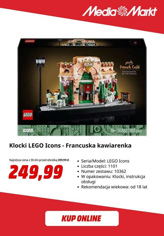 Media Markt - gazetka promocyjna LEGO na Walentynki od środy 04.02 do soboty 14.02 - strona 8