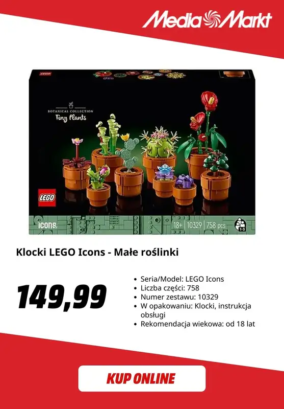 Media Markt - gazetka promocyjna LEGO na Walentynki od środy 04.02 do soboty 14.02 - strona 6