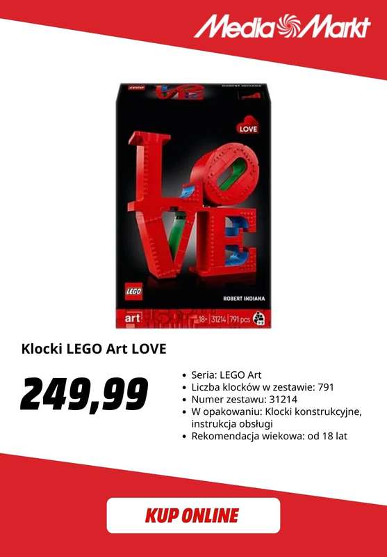 Media Markt - gazetka promocyjna LEGO na Walentynki od środy 04.02 do soboty 14.02 - strona 11