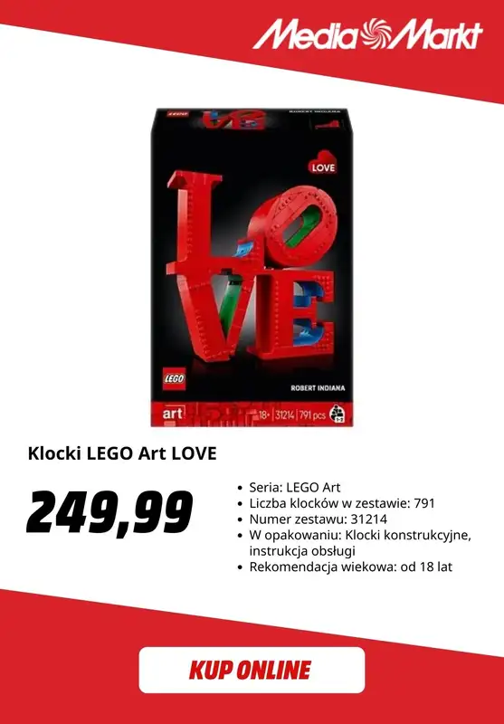 Media Markt - gazetka promocyjna LEGO na Walentynki od środy 04.02 do soboty 14.02 - strona 11