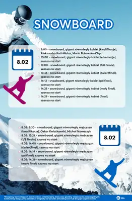 Igrzyska Olimpijskie - gazetka promocyjna Terminarz startów reprezentacji Polski od czwartku 05.02 do niedzieli 22.02 - strona 11