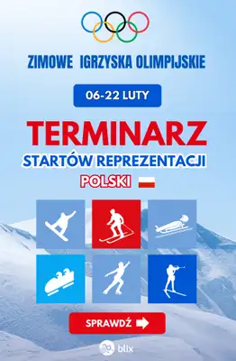 Igrzyska Olimpijskie - gazetka promocyjna Terminarz startów reprezentacji Polski od czwartku 05.02 do niedzieli 22.02