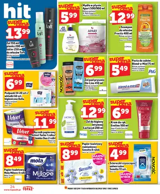 TOPAZ - gazetka promocyjna Nowa gazetka od czwartku 12.02 od czwartku 12.02 do środy 18.02 - strona 24