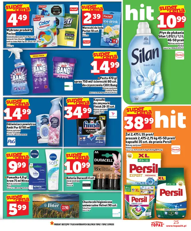 TOPAZ - gazetka promocyjna Nowa gazetka od czwartku 12.02 od czwartku 12.02 do środy 18.02 - strona 25