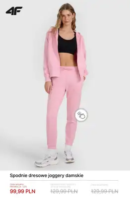4F - gazetka promocyjna Bluzy i spodnie dresowe dla niej od środy 04.02  - strona 11