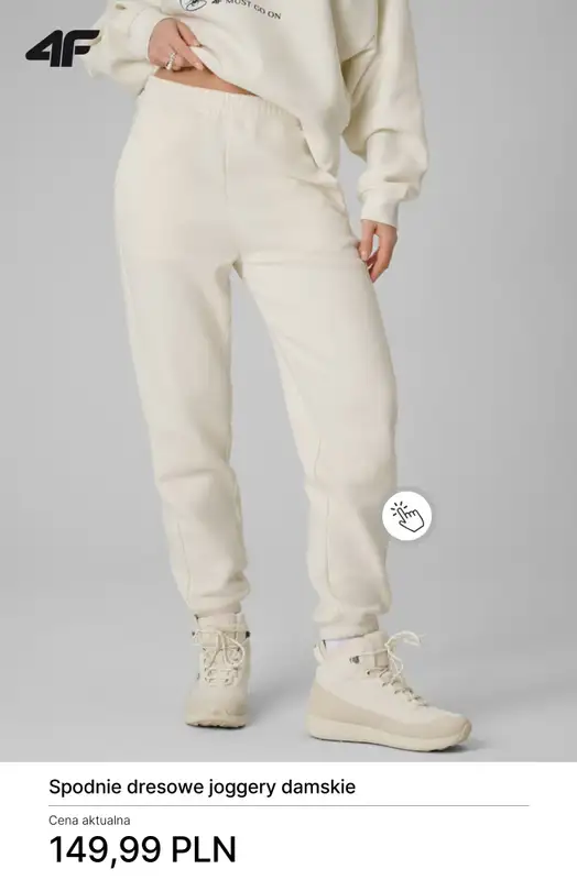 4F - gazetka promocyjna Bluzy i spodnie dresowe dla niej od środy 04.02  - strona 7
