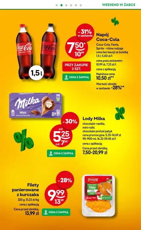 Żabka - gazetka promocyjna Gazetka weekendowa   - strona 3