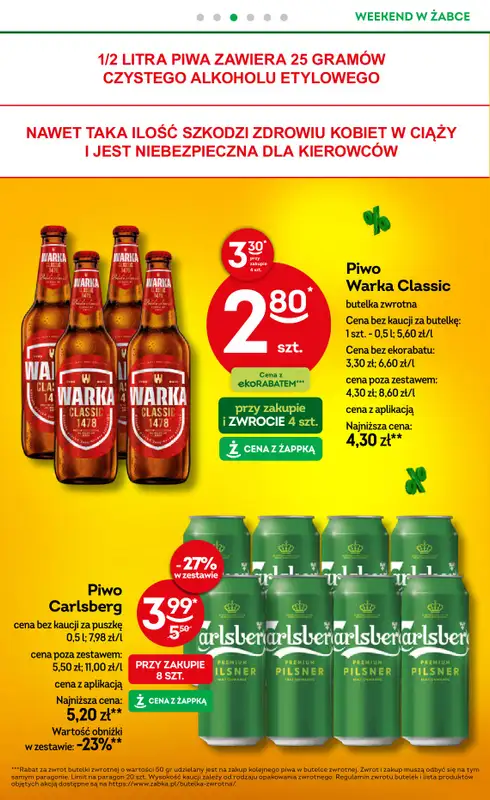 Żabka - gazetka promocyjna Gazetka weekendowa od piątku 06.02 do niedzieli 08.02 - strona 4