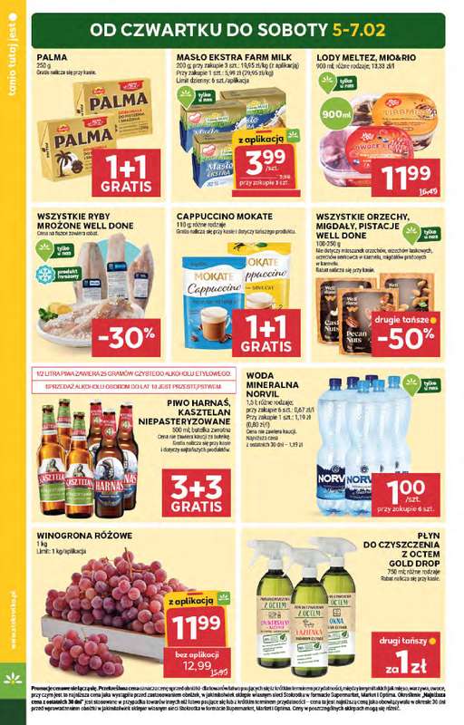 Stokrotka - gazetka promocyjna Gazetka Market od czwartku 05.02 do środy 11.02 - strona 2