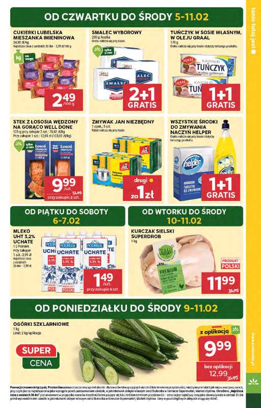 Stokrotka - gazetka promocyjna Gazetka Market od czwartku 05.02 do środy 11.02 - strona 3